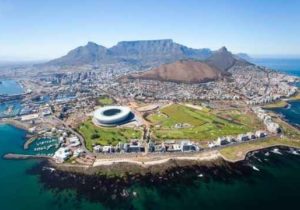 Luftaufnahme Kapstadt Panorama