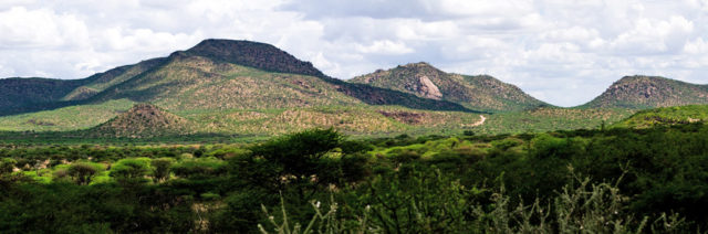 erindi game reserve landscape